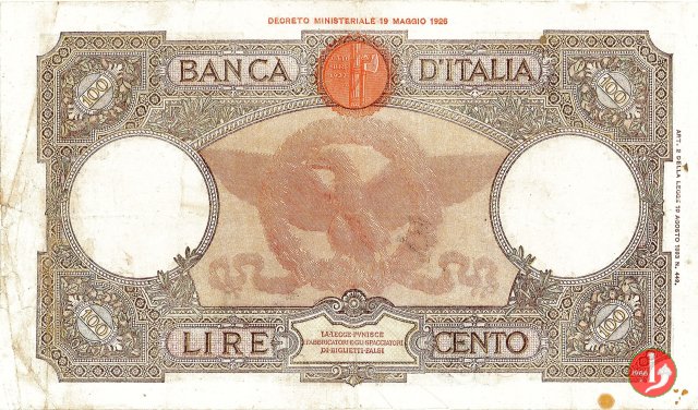 100 Lire Capranesi "Roma" 1942