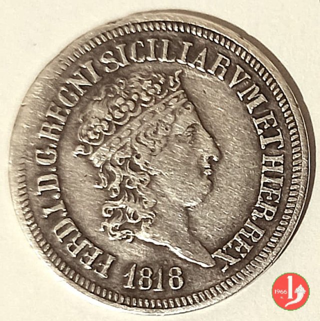 carlino da 10 grana 1818 (Napoli)