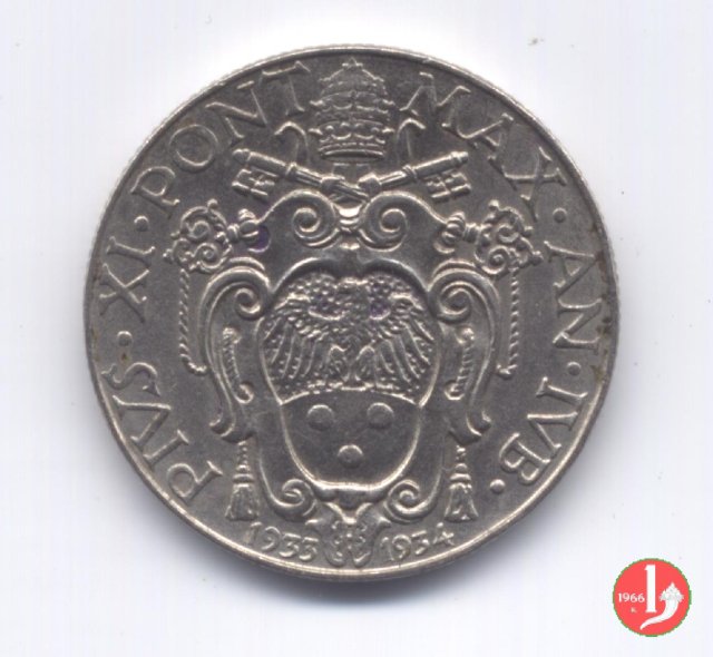 50 centesimi 1933-1934 (Roma)