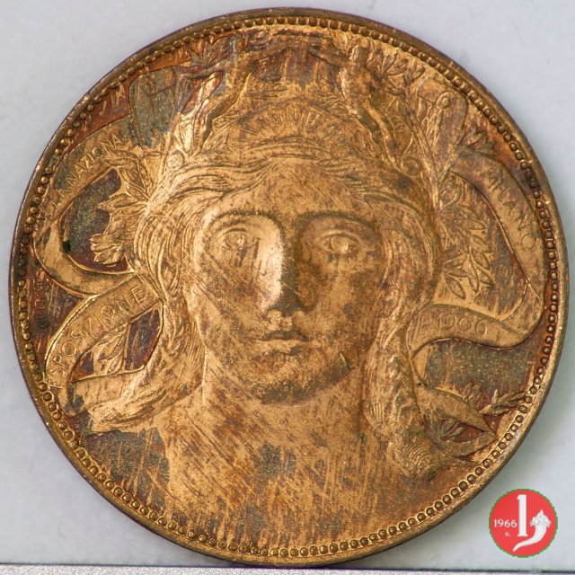20 centesimi - esposizione di Milano del 1906 1906 (Johnson)