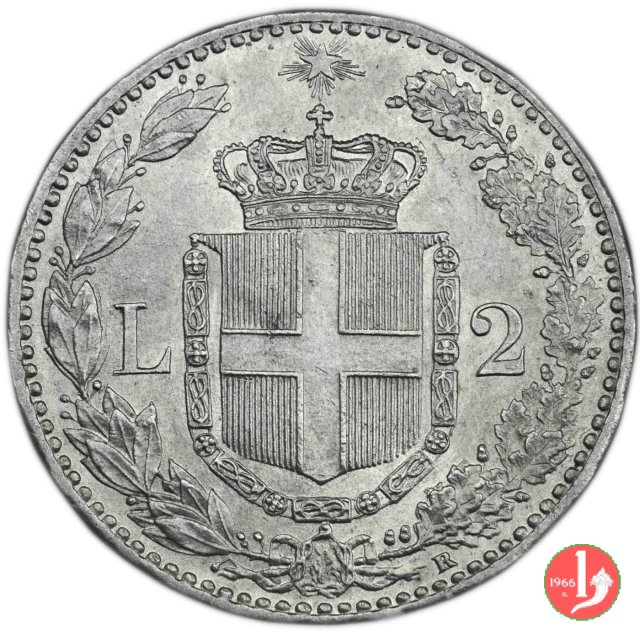 2 lire 1899 (Roma)