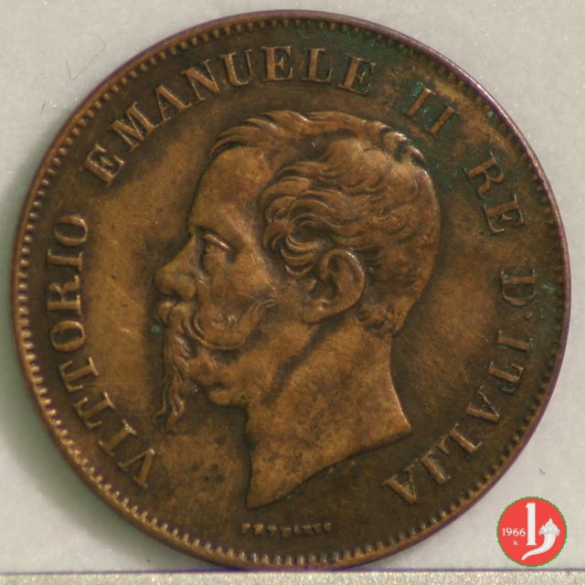 5 centesimi 1861 (Milano)