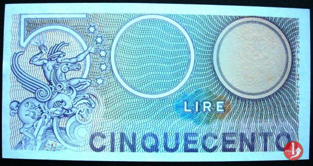 500 lire Testa di Mercurio 1974