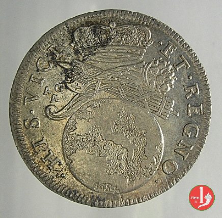 Tarí con globo terrestre 1684 (Napoli)