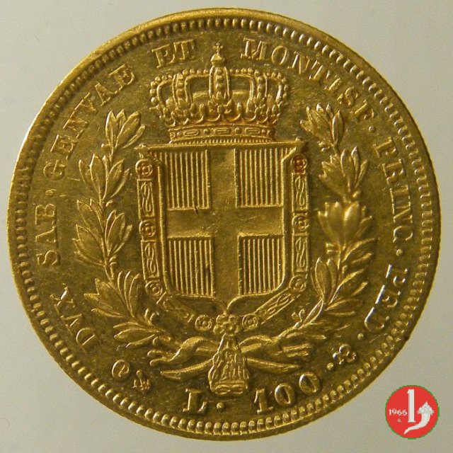 100 lire 1835 (Genova)