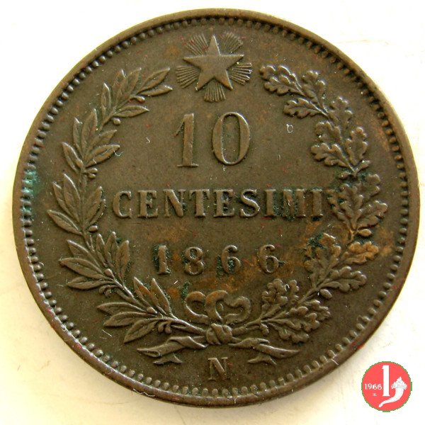 10 centesimi 1866 (Napoli)