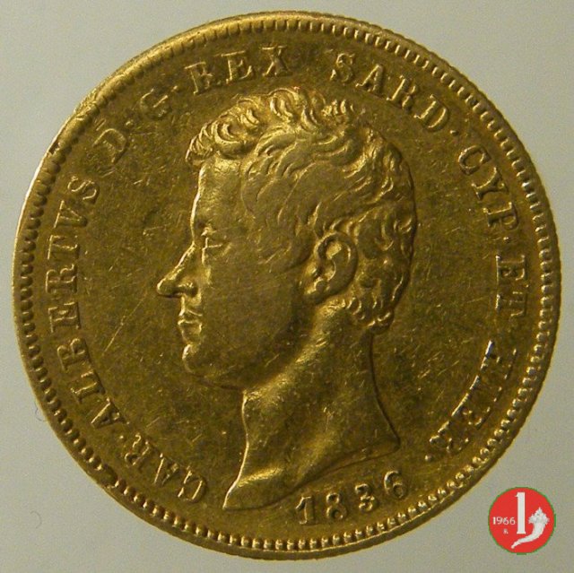 50 lire 1836 (Torino)