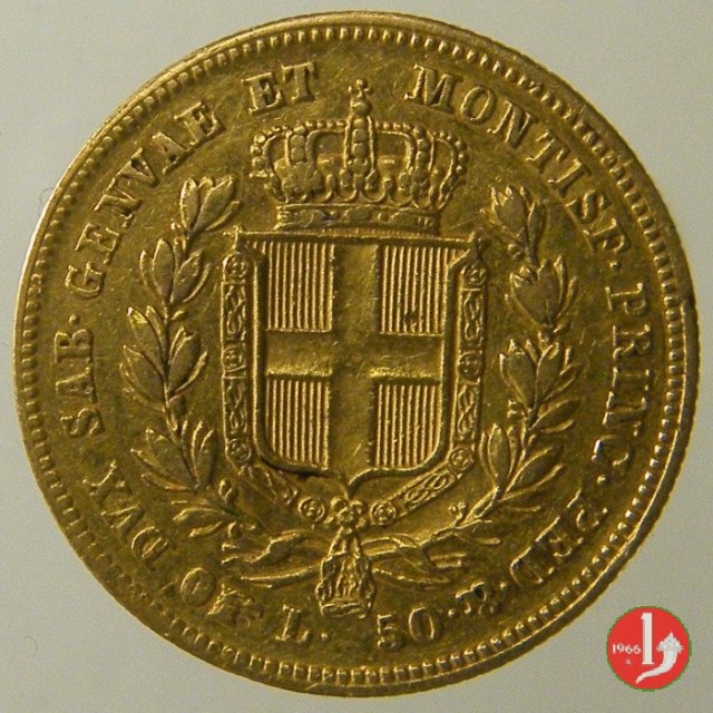 50 lire 1836 (Torino)