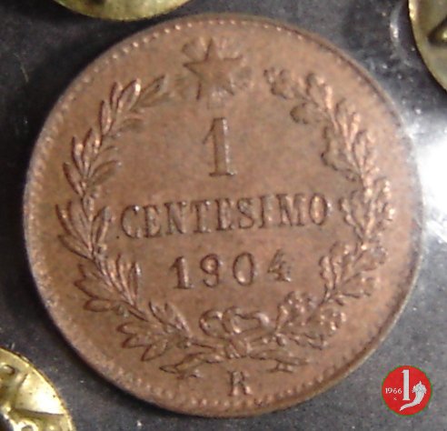 1 centesimo valore 1904 (Roma)