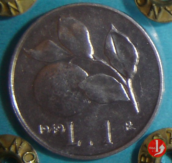 1 lira arancia 1949 (Roma)