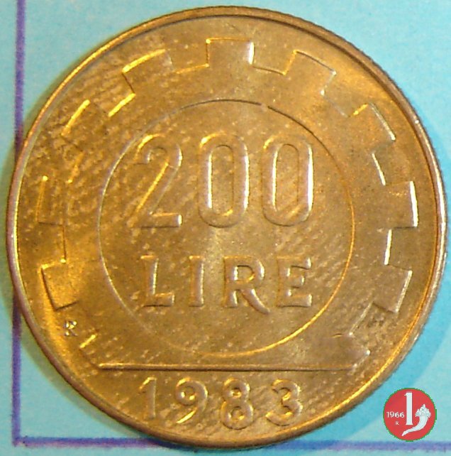 200 lire 1983 (Roma)