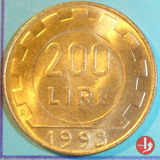 200 lire 1995 (Roma)