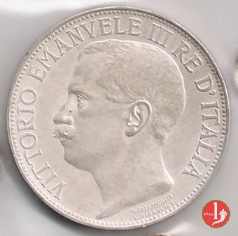 2 lire 50° Unità d'Italia 1911 (Roma)