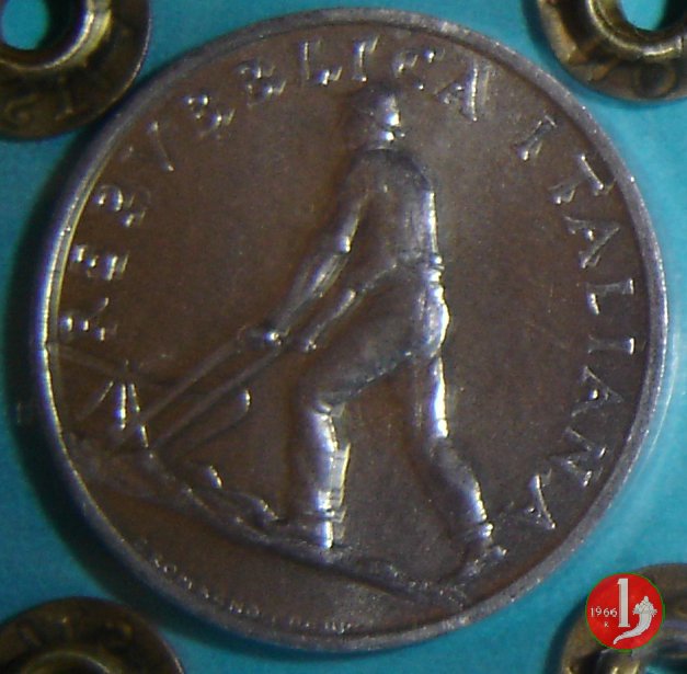 2 lire spiga 1948 (Roma)