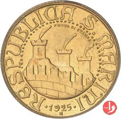 Prova 20 lire 1925 1925 (Roma)