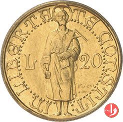 Prova 20 lire 1925 1925 (Roma)