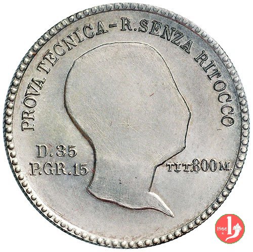 prova 20 lire littore 1927 (Roma)