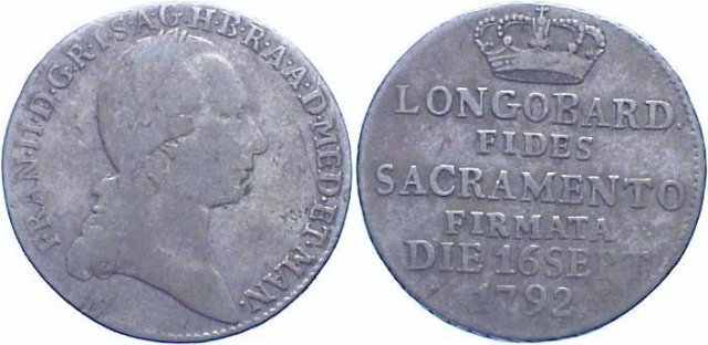 1/2 lira del Giuramento 1792 (Milano)