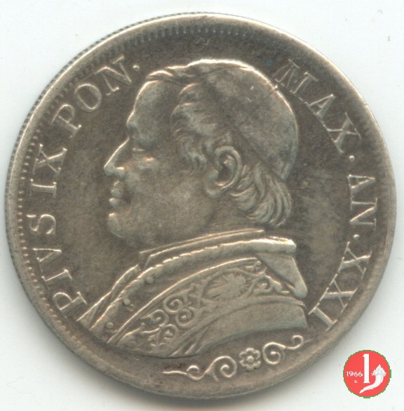 1 lira 1867 (Roma)