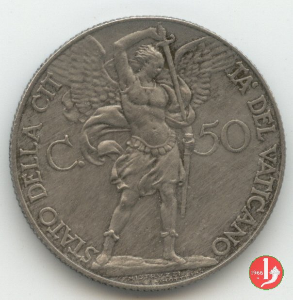 50 centesimi 1931 (Roma)