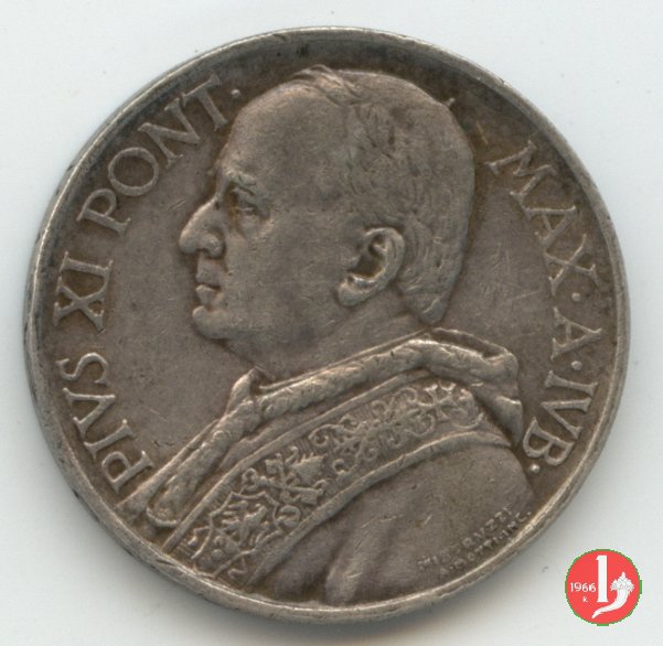 5 lire 1933-1934 (Roma)