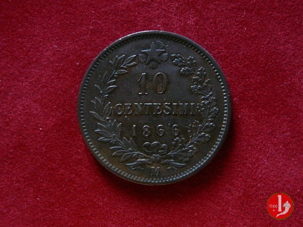 10 centesimi 1866 (Milano)