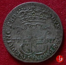 5 Soldi III tipo 1747 (Torino)