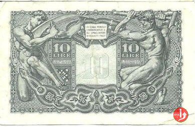 10 Lire "Giove" 1944