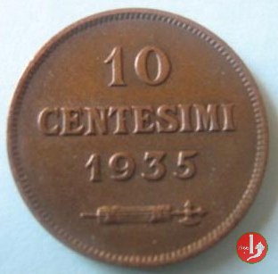 10 centesimi 1935 (Roma)