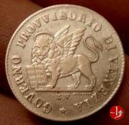 15 centesimi di lira corrente 1848 (Venezia)