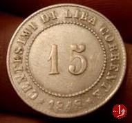 15 centesimi di lira corrente 1848 (Venezia)