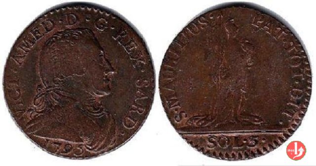 5 soldi 1795 (Torino)