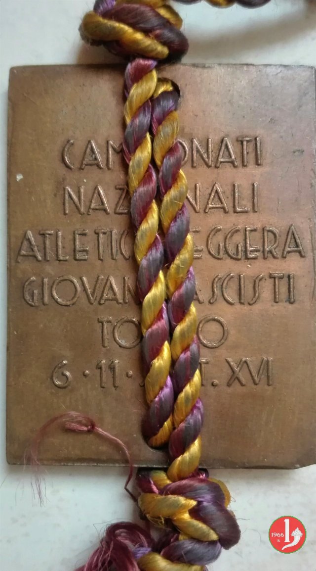 GIL - Campionati Nazionali Atletica Leggera Torino -C- 1938