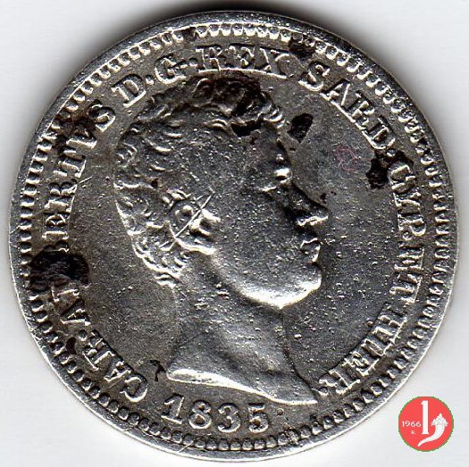 50 centesimi 1835 (Torino)