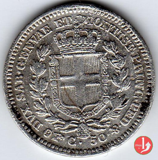 50 centesimi 1835 (Torino)