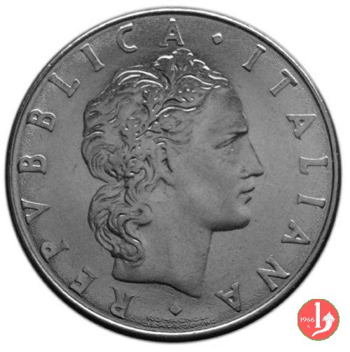 50 lire Vulcano 1978 (Roma)