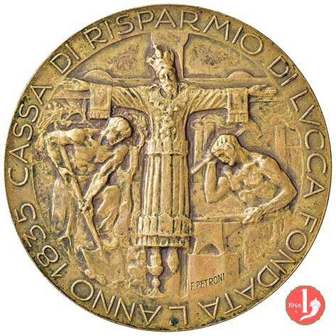 100° Cassa di Risparmio di Lucca 1935 1935