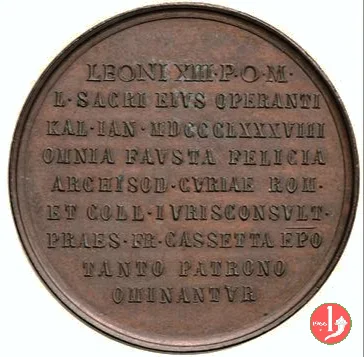 100-Curia Romana 1888