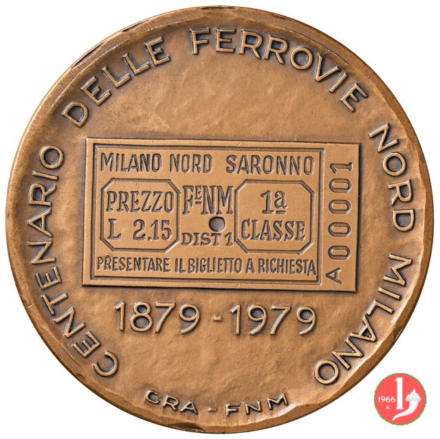 100° Ferrovie Nord Milano 1979 1979