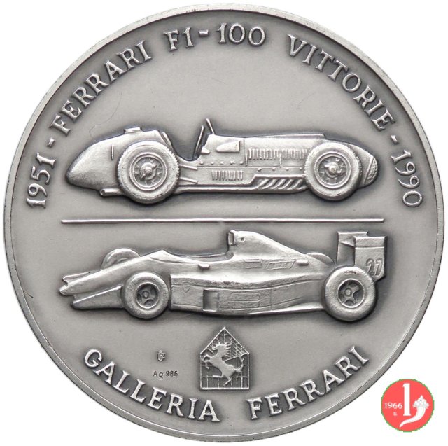 100 GP vinti dalla Ferrari 1990 1991 (Roma)