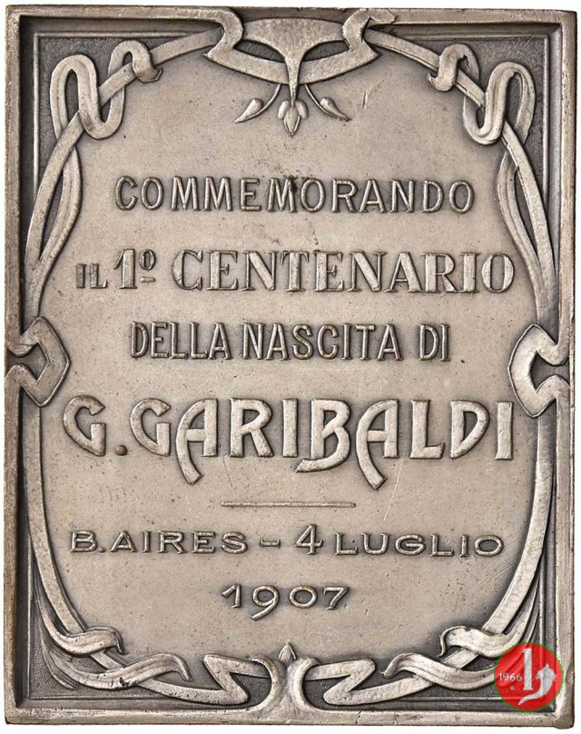 100° Giuseppe Garibaldi 1907 1907