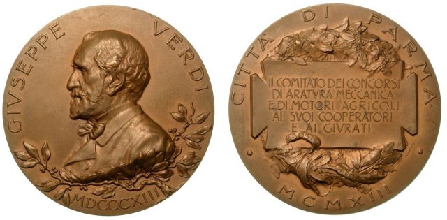100° Giuseppe Verdi - Aratura Meccanica 1913 1913