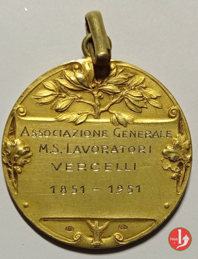 100° Società Mutuo Soccorso Vercelli 1951 1951