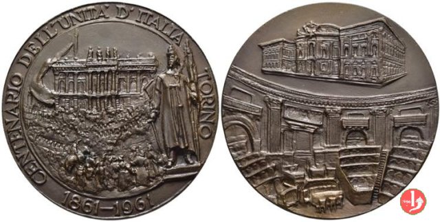100° Unità d'Italia - Palazzo Carignano 1961 1961