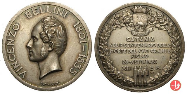 100° Vincenzo Bellini 1935 -C- 1935