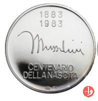 100° della Nascita di Mussolini 1983 1983