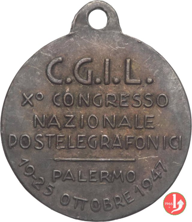 10° Congresso Nazionale Postelegrafonici 1947 1947