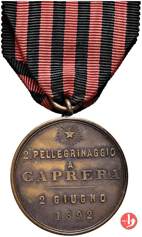 10° morte - Pellegrinaggio a Caprera 1892 -Sa185 1892