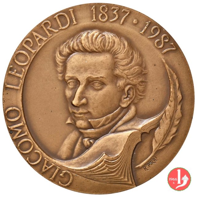 150° morte di Giacomo Leopardi 1987 1987 (Roma)