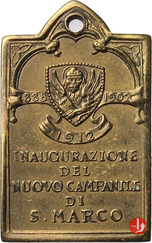1912 Inaugurazione Nuovo Campanile di S. Marco 1912